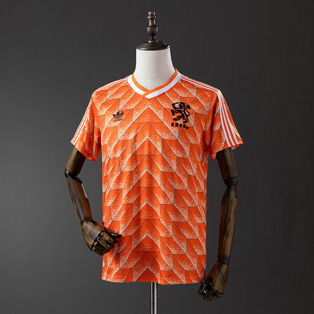 Camiseta Retro Países Bajos Local 1988 - frente