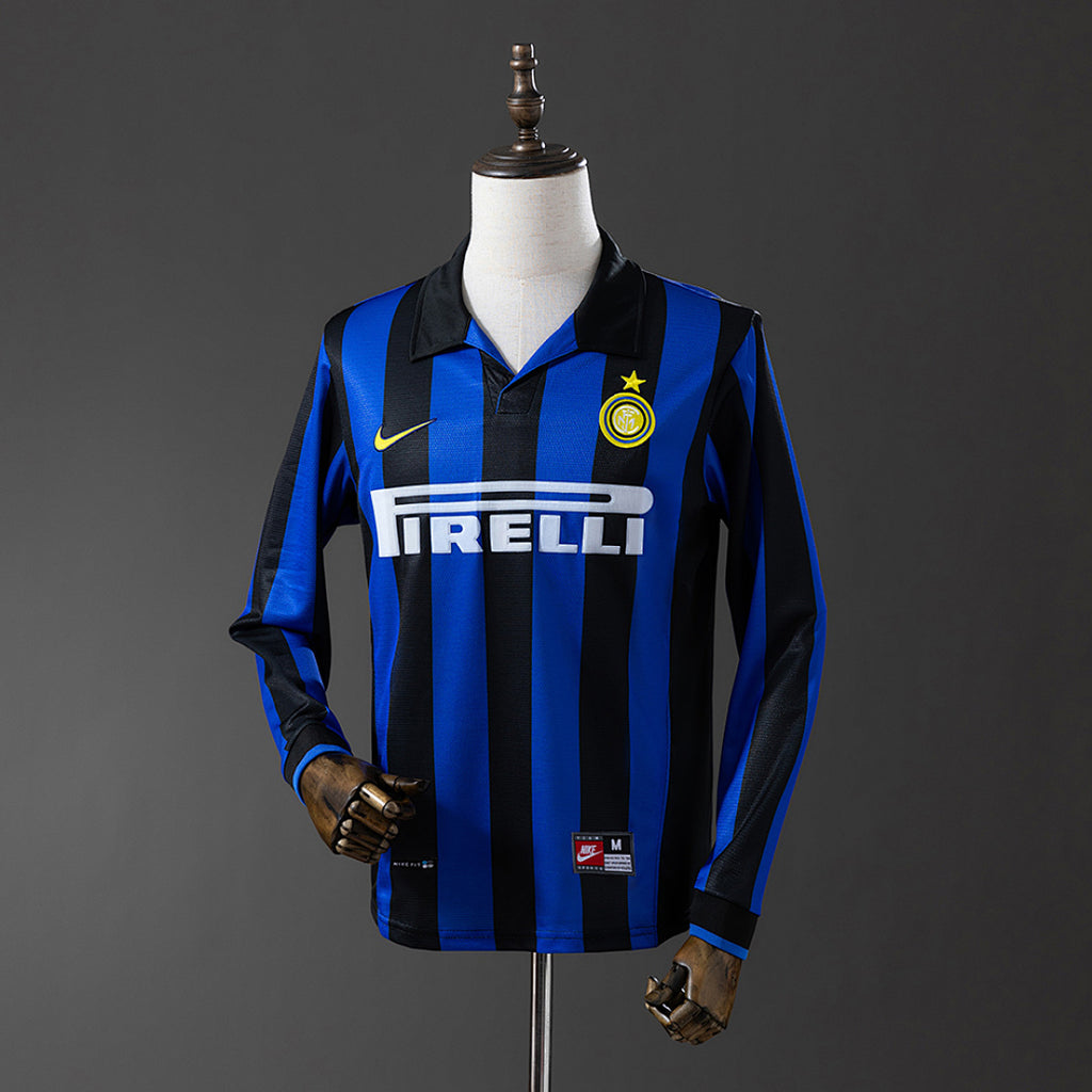 Camiseta Retro Inter de Milán Manga Larga 1998 - frente