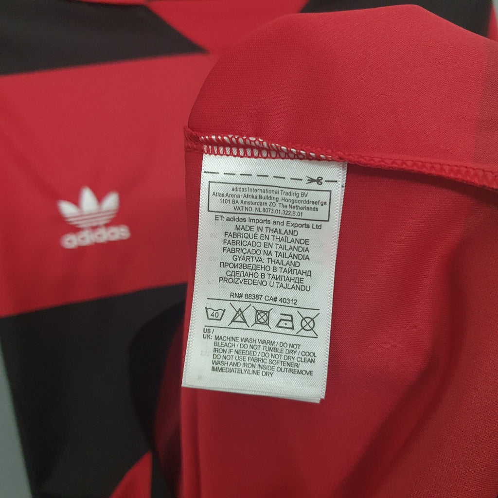 Camiseta Retro Flamengo Local 1982 - espalda