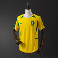 Camiseta Retro Brasil Local 2002 - frente