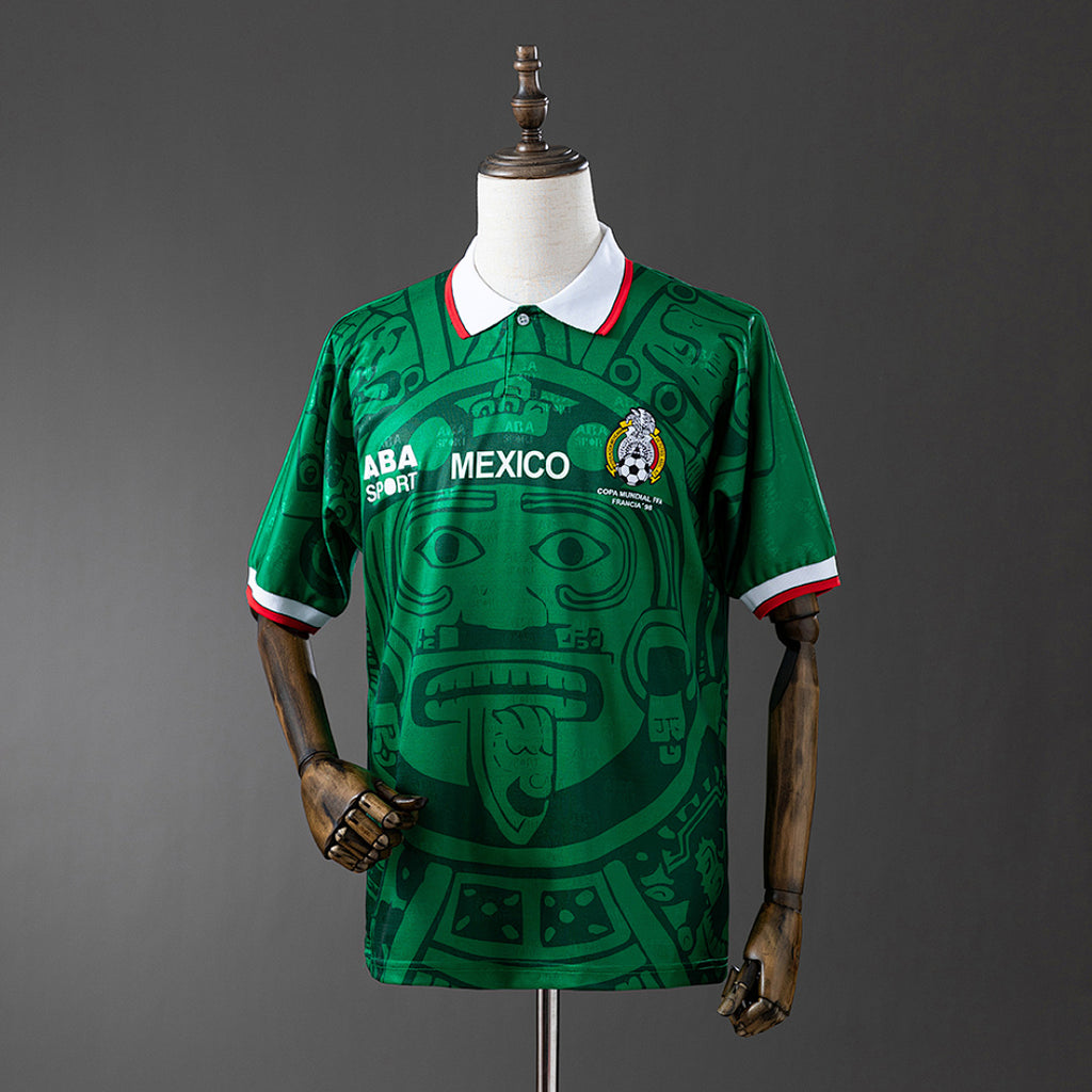 Camiseta Retro México Local 1998 - frente