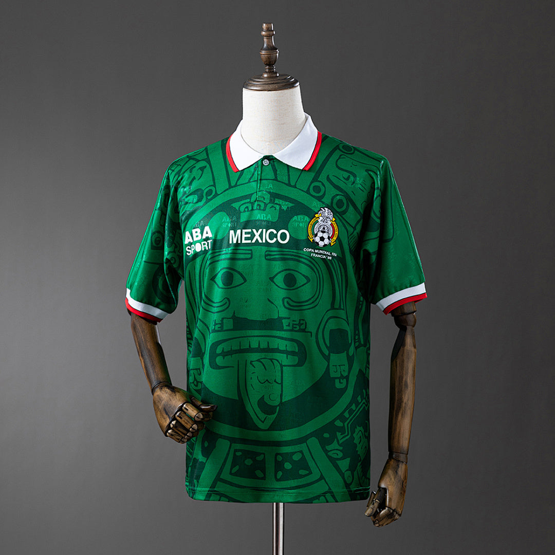 Camiseta Retro México Local 1998 - frente