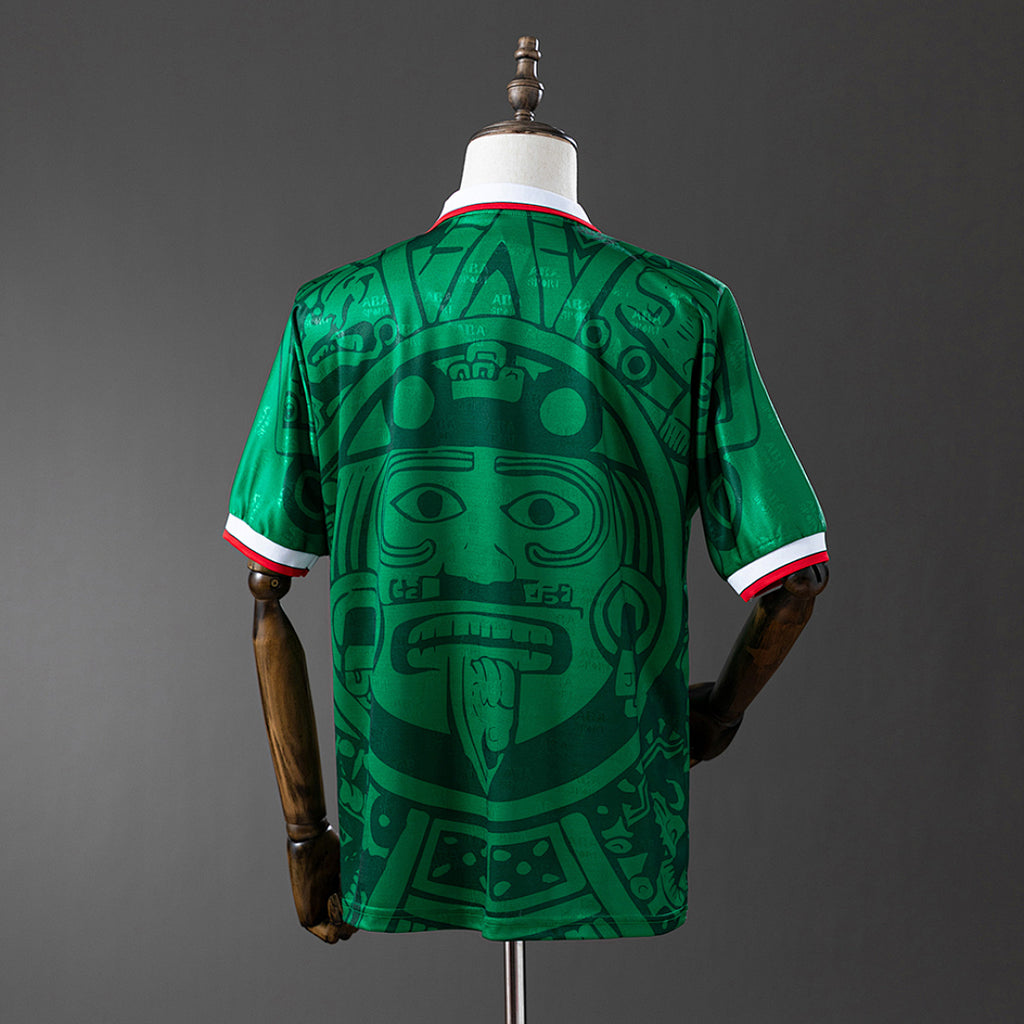 Camiseta Retro México Local 1998 - espalda