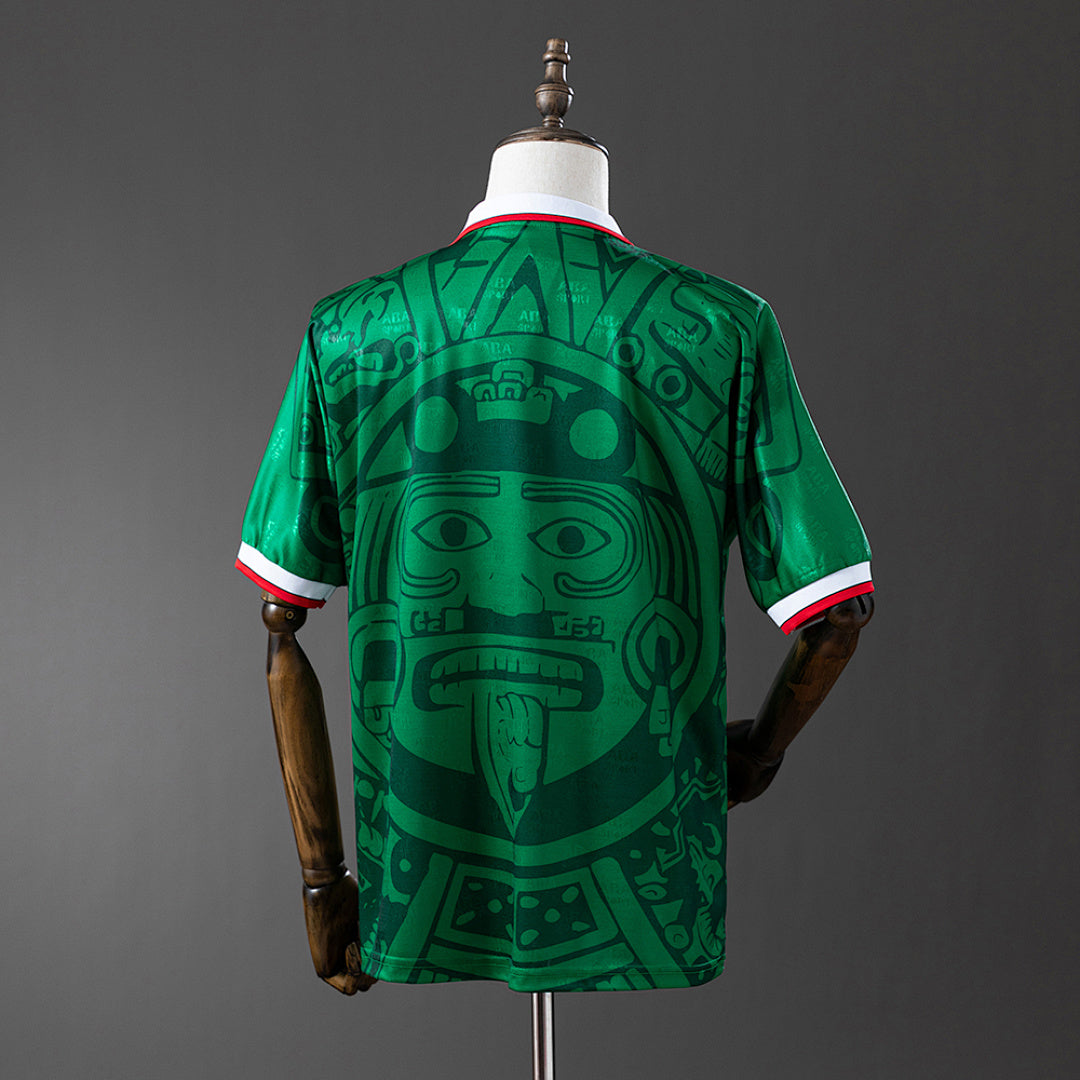 Camiseta Retro México Local 1998 - espalda