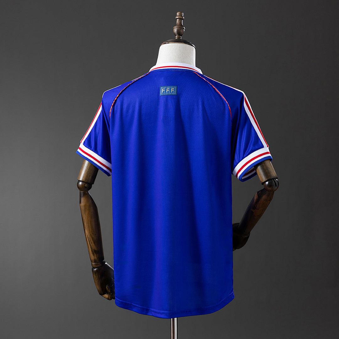 Camiseta Retro Francia Local 1998 - espalda