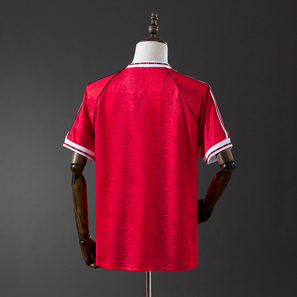 Camiseta Retro Manchester United Local 90/92 - espalda