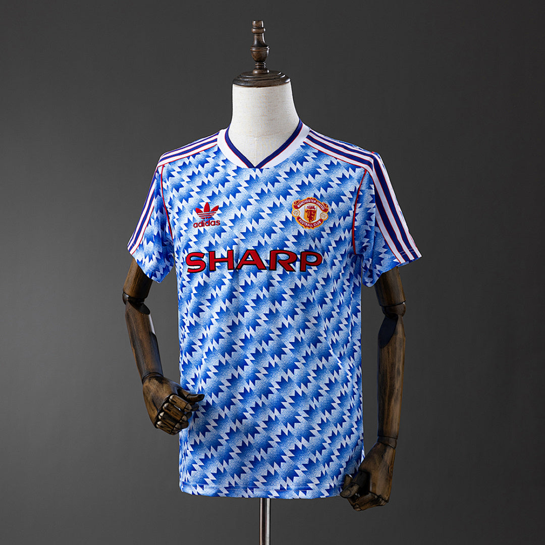 Camiseta Retro Manchester United Visita 90/92 - frente
