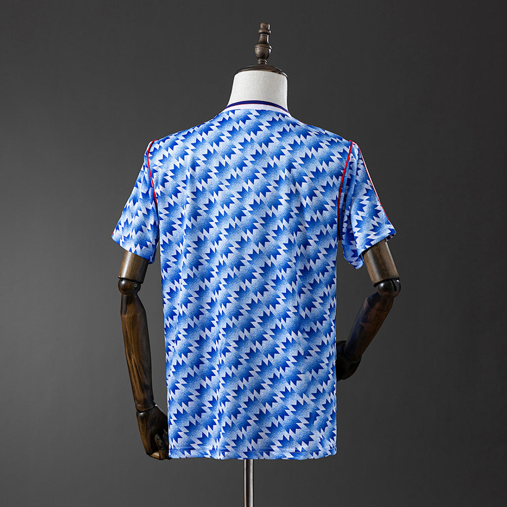 Camiseta Retro Manchester United Visita 90/92 - espalda