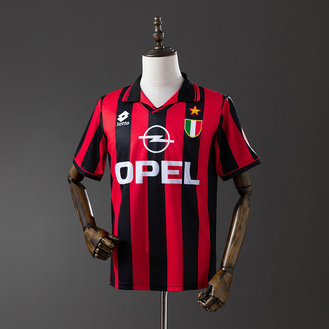 Camiseta Retro AC Milan Local 96/97 - frente