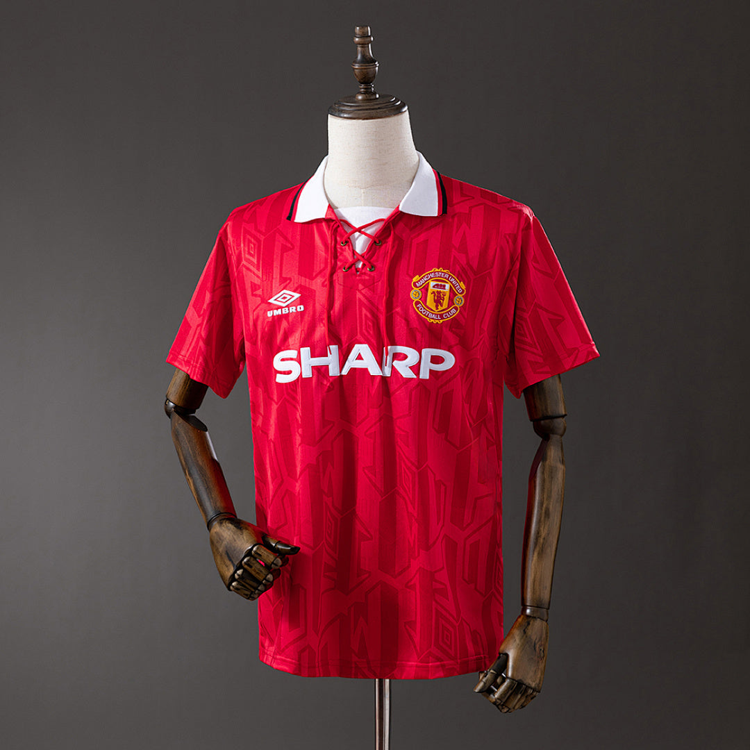 Camiseta Retro Manchester United Local 92/94 - frente
