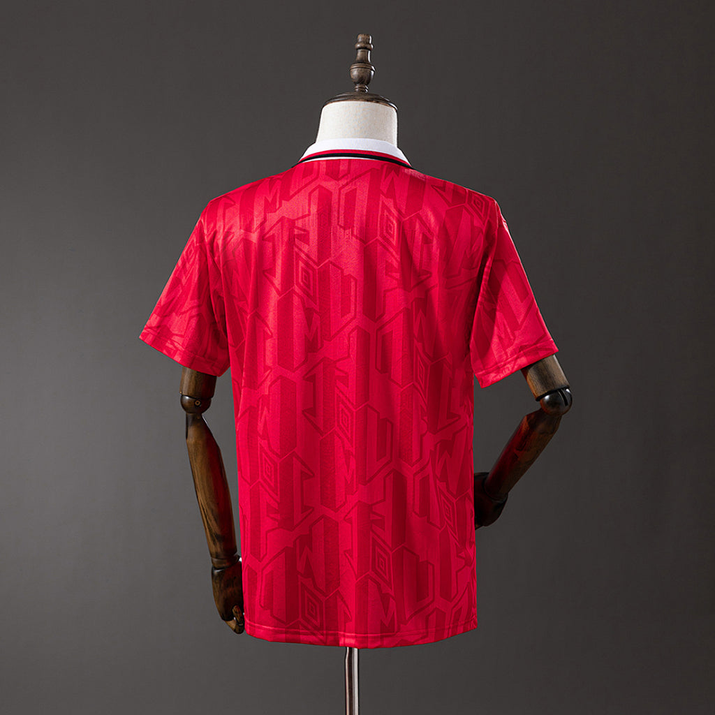 Camiseta Retro Manchester United Local 92/94 - espalda