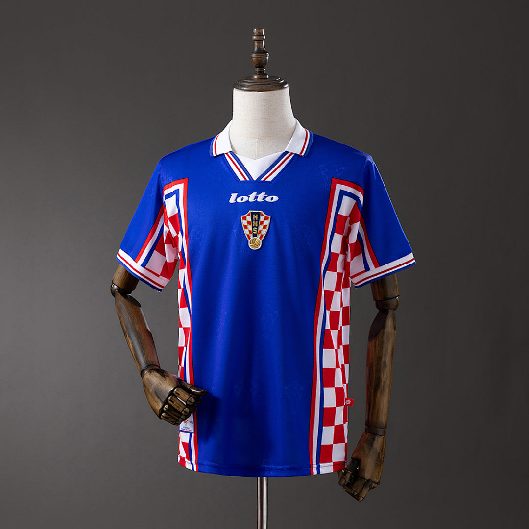 Camiseta Retro Croacia Local 1998 - frente
