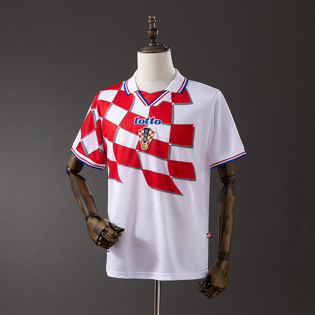 Camiseta Retro Croacia Visita 1998 - frente