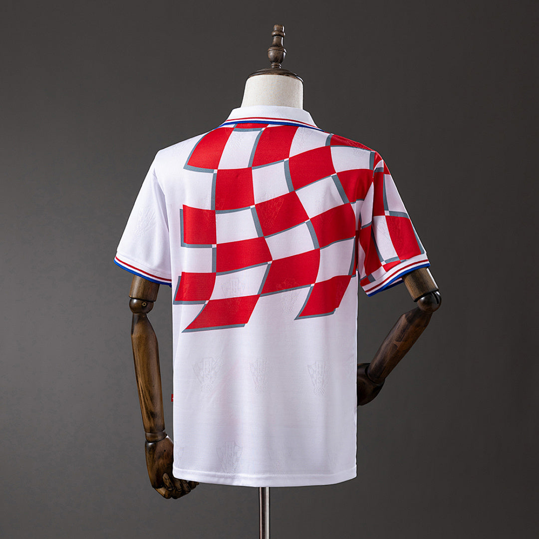 Camiseta Retro Croacia Visita 1998 - espalda