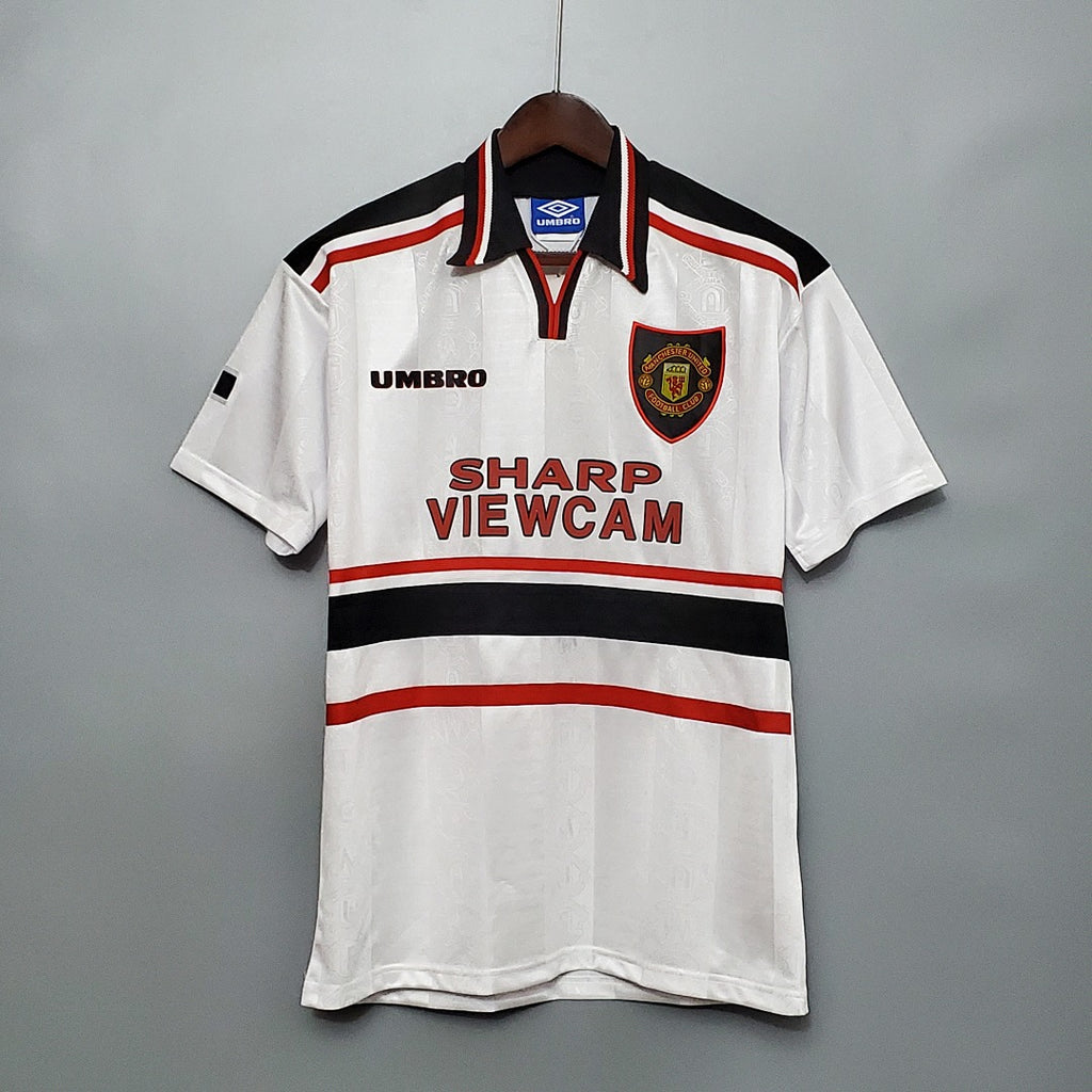 Camiseta Retro Manchester United Visita 97/98 - frente
