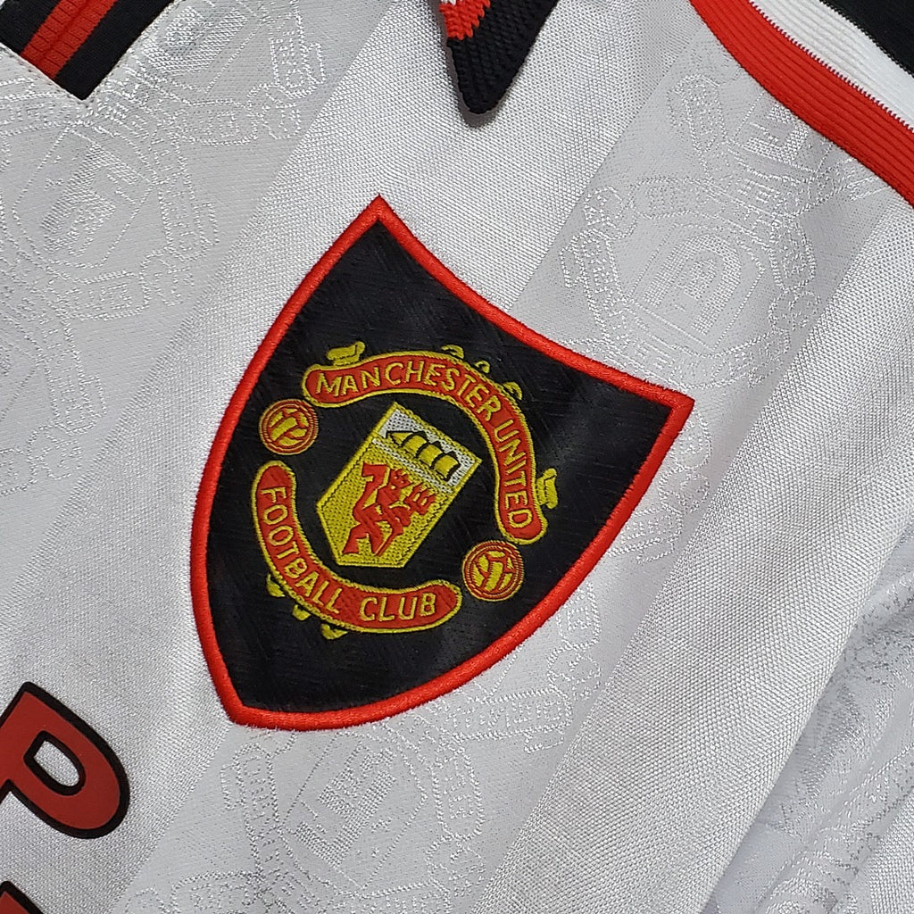 Camiseta Retro Manchester United Visita 97/98 - espalda