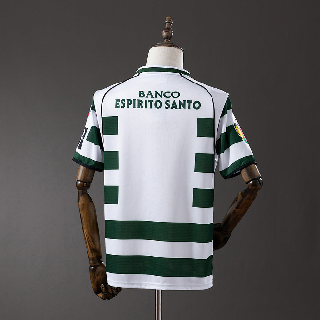 Camiseta Retro Sporting CP Local 01/03 - espalda