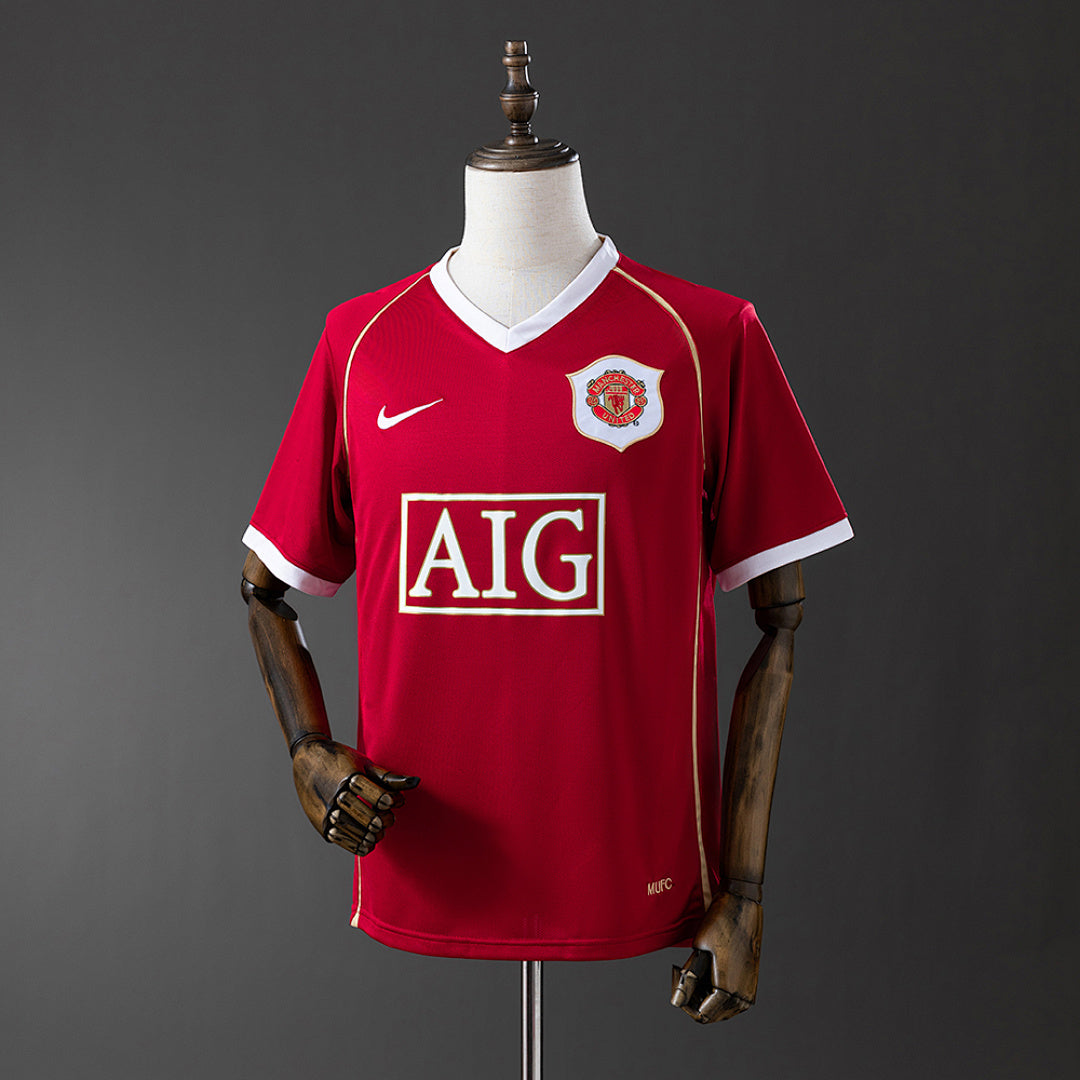Camiseta Retro Manchester United Local 06/07 - frente
