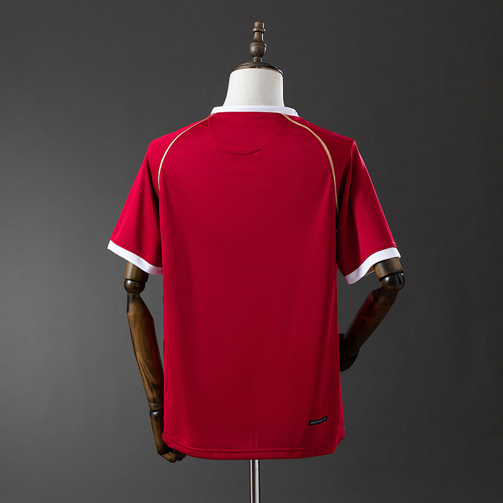 Camiseta Retro Manchester United Local 06/07 - espalda