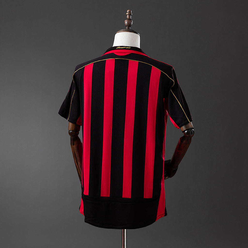 Camiseta Retro AC Milan Local 06/07 - espalda
