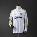 Camiseta Retro Real Madrid Local Manga Larga 11/12 - frente