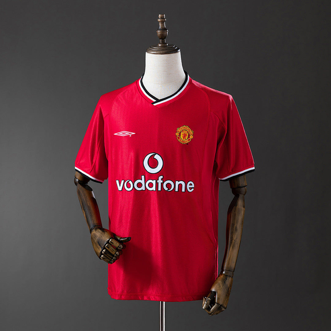 Camiseta Retro Manchester United Local 00/01 - frente