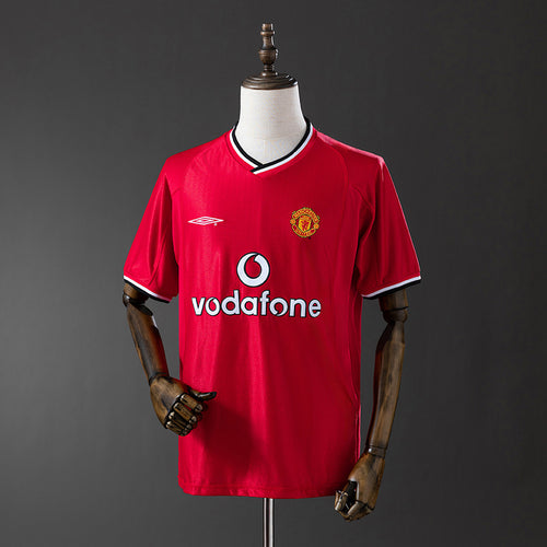 Camiseta Retro Manchester United Local 00/01 - frente