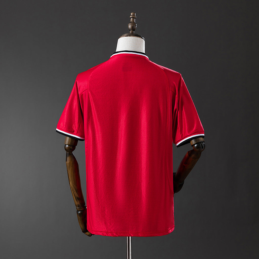 Camiseta Retro Manchester United Local 00/01 - espalda