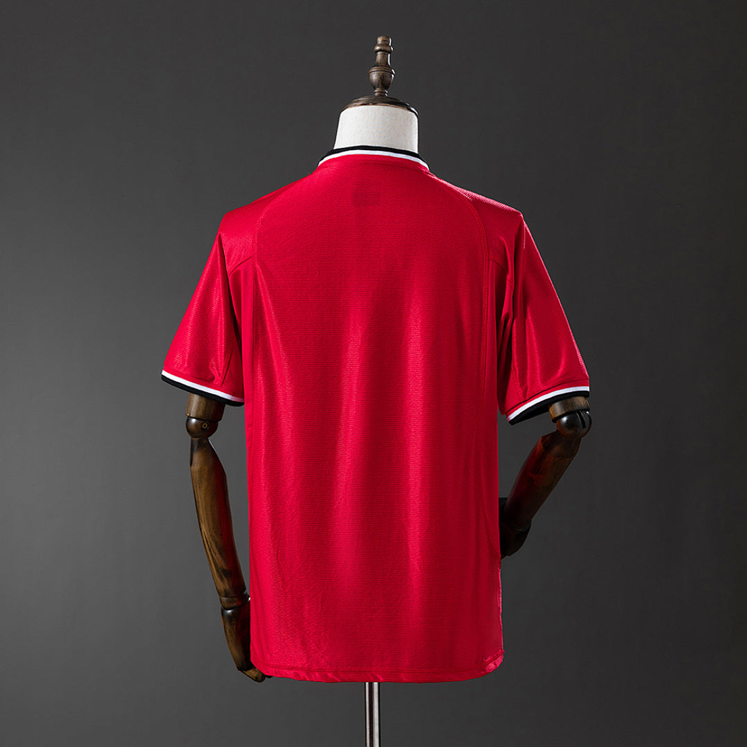 Camiseta Retro Manchester United Local 00/01 - espalda
