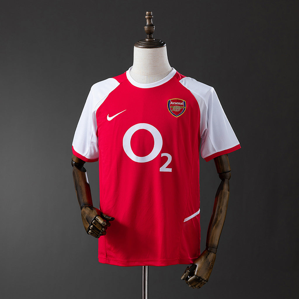 Camiseta Retro Arsenal Local 02/04 - frente