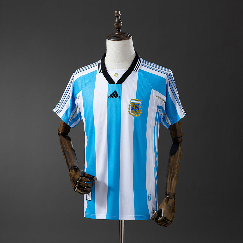Camiseta Retro Argentina Local 1998 - frente