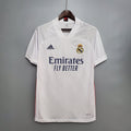 Camiseta Retro Real Madrid Local Gris Claro y Gris 20/21 - frente