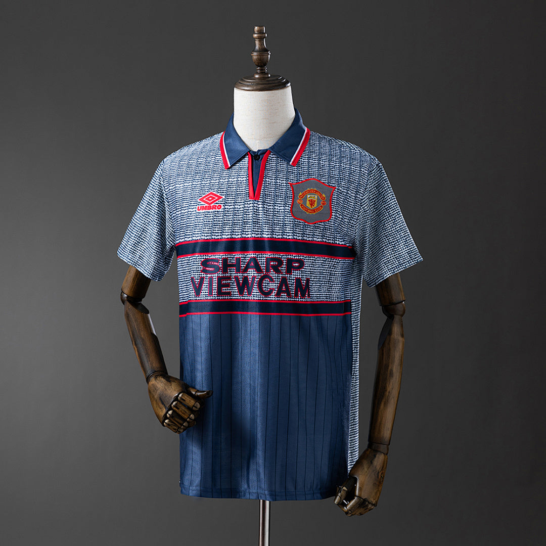 Camiseta Retro Manchester United Visita 95/96 - frente