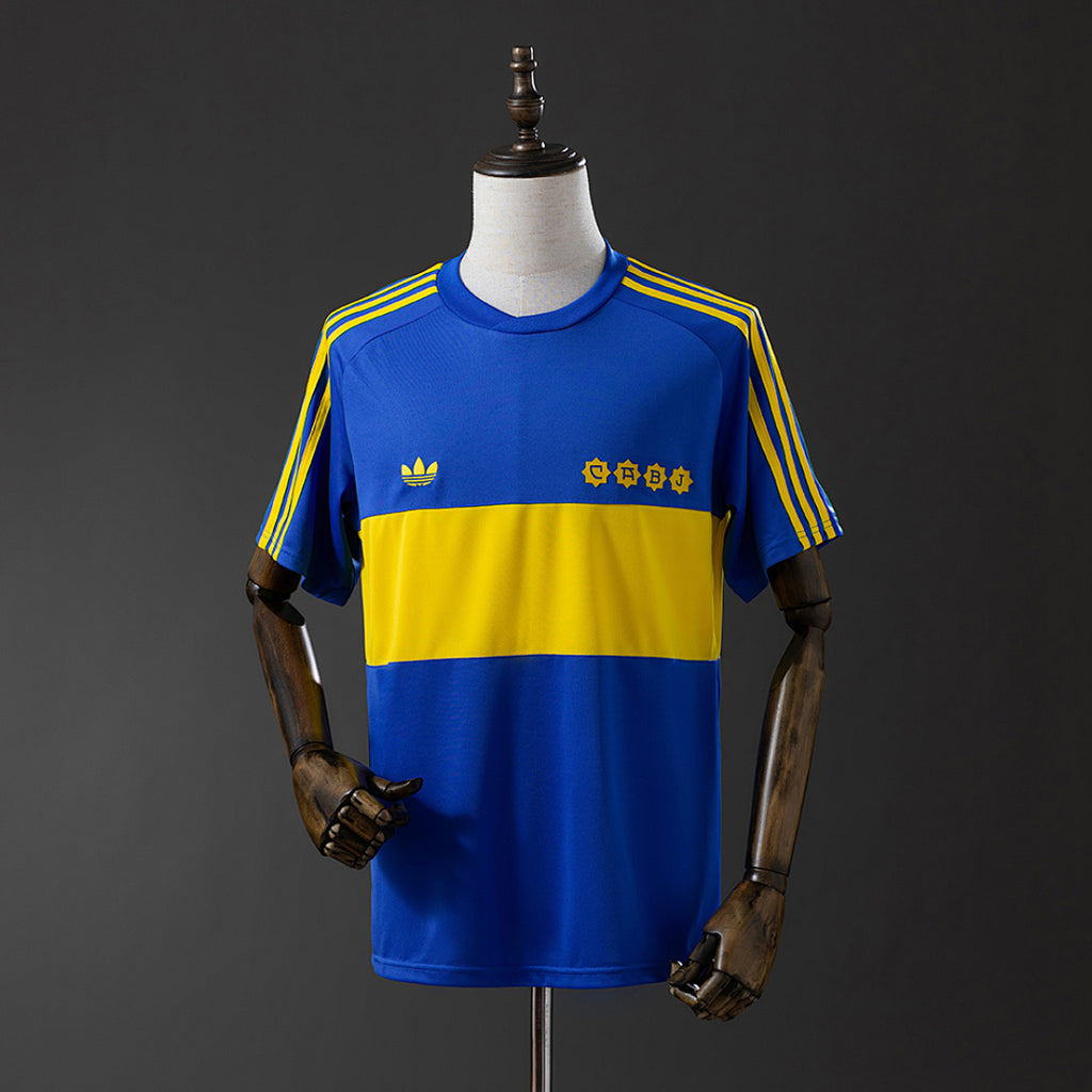 Camiseta Retro Boca Juniors Local 1981 - frente