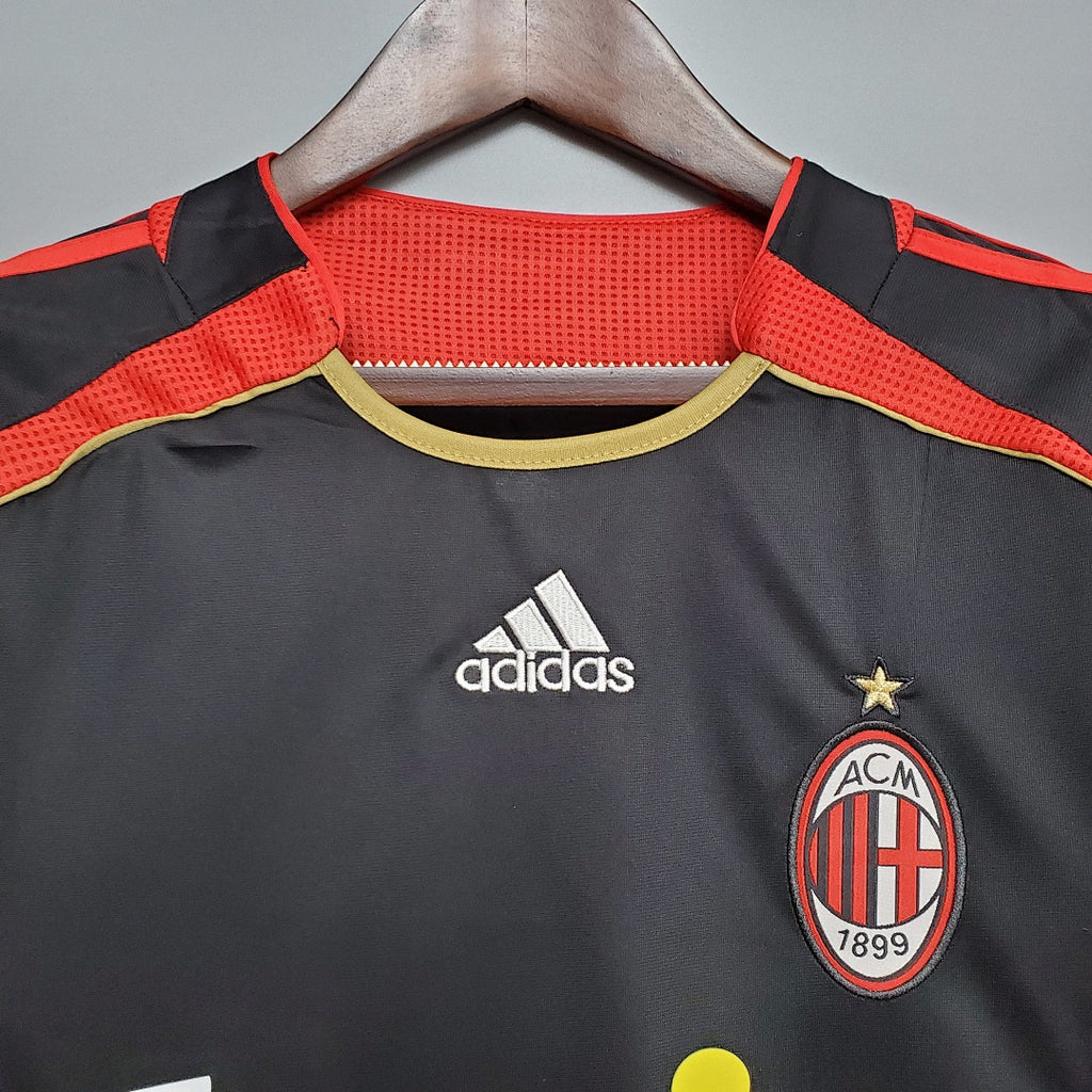Camiseta Retro AC Milan Tercera 2006 - espalda