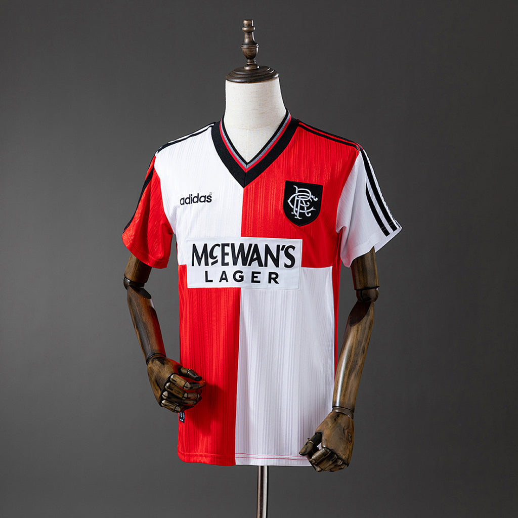 Camiseta Retro Rangers Blanca 95/96 - frente