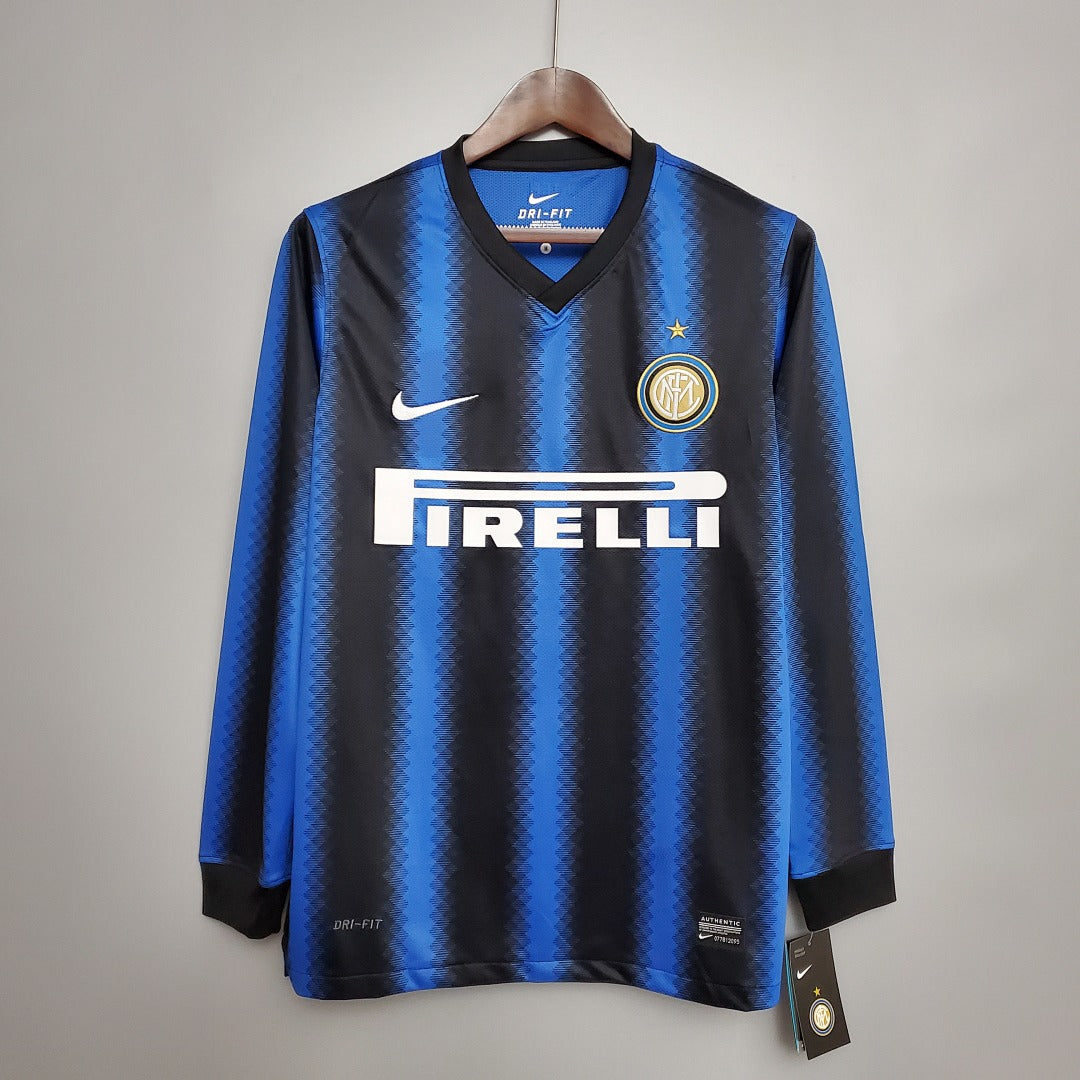 Camiseta Retro Inter de Milán Local Manga Larga 10/11 - frente