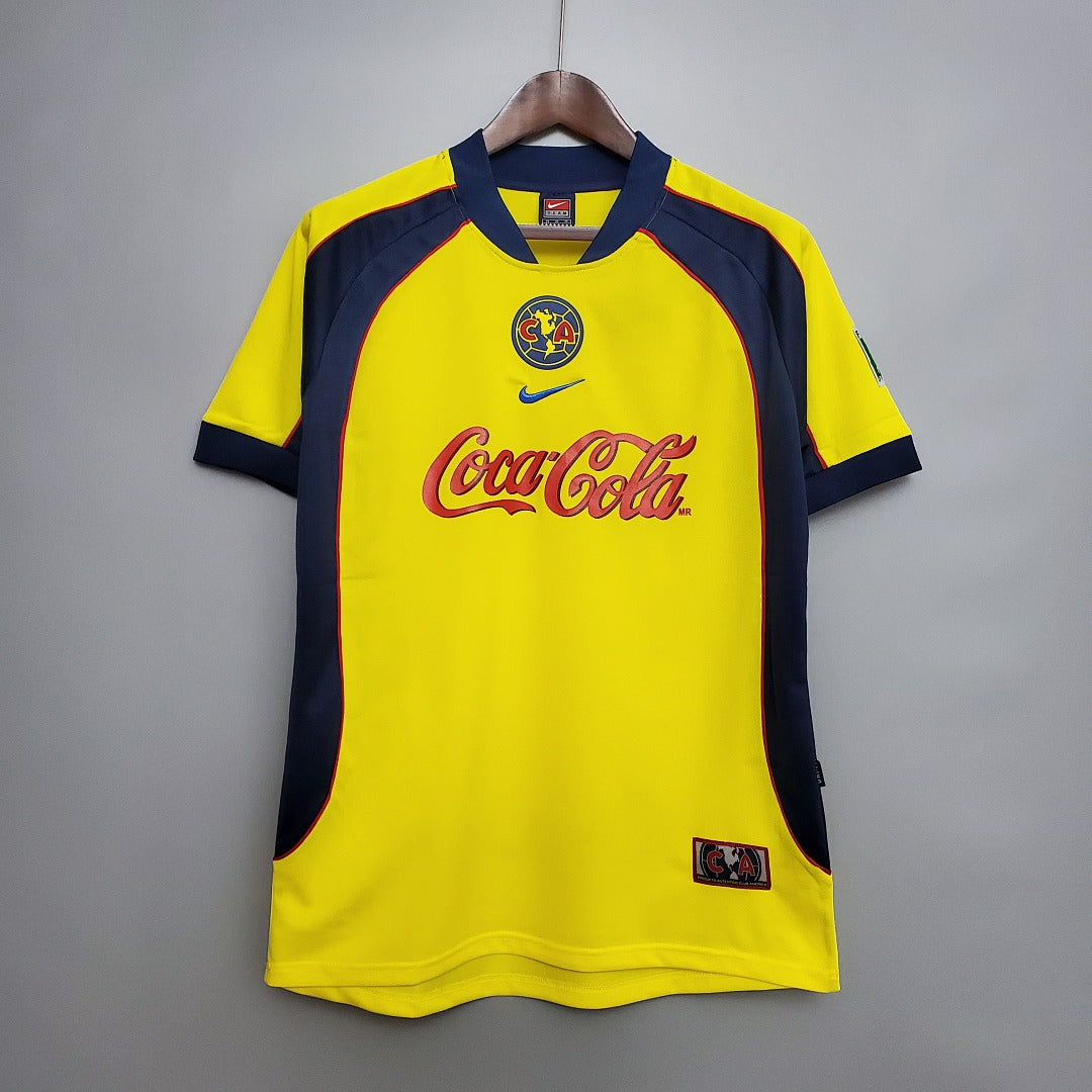 Camiseta Retro Club América Local 01/02 - frente