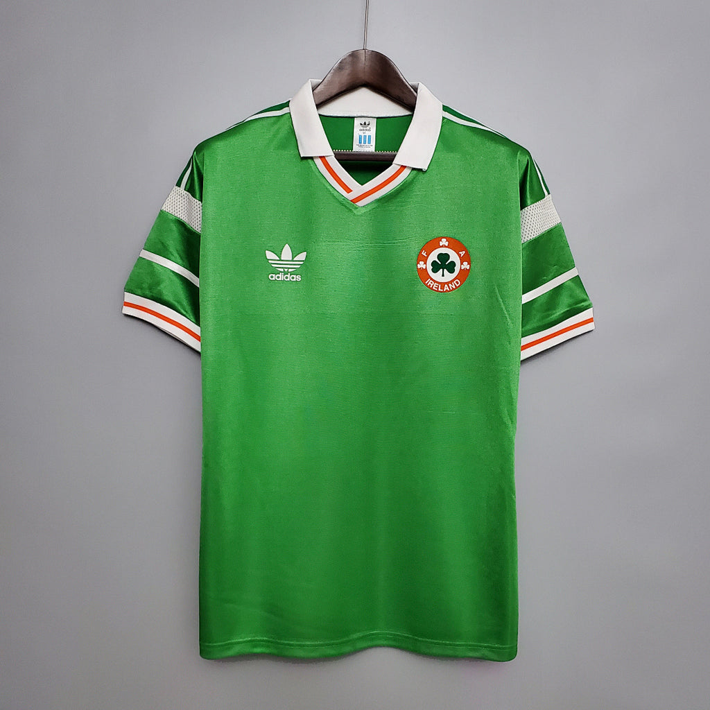 Camiseta Retro Irlanda Local 1988 - frente