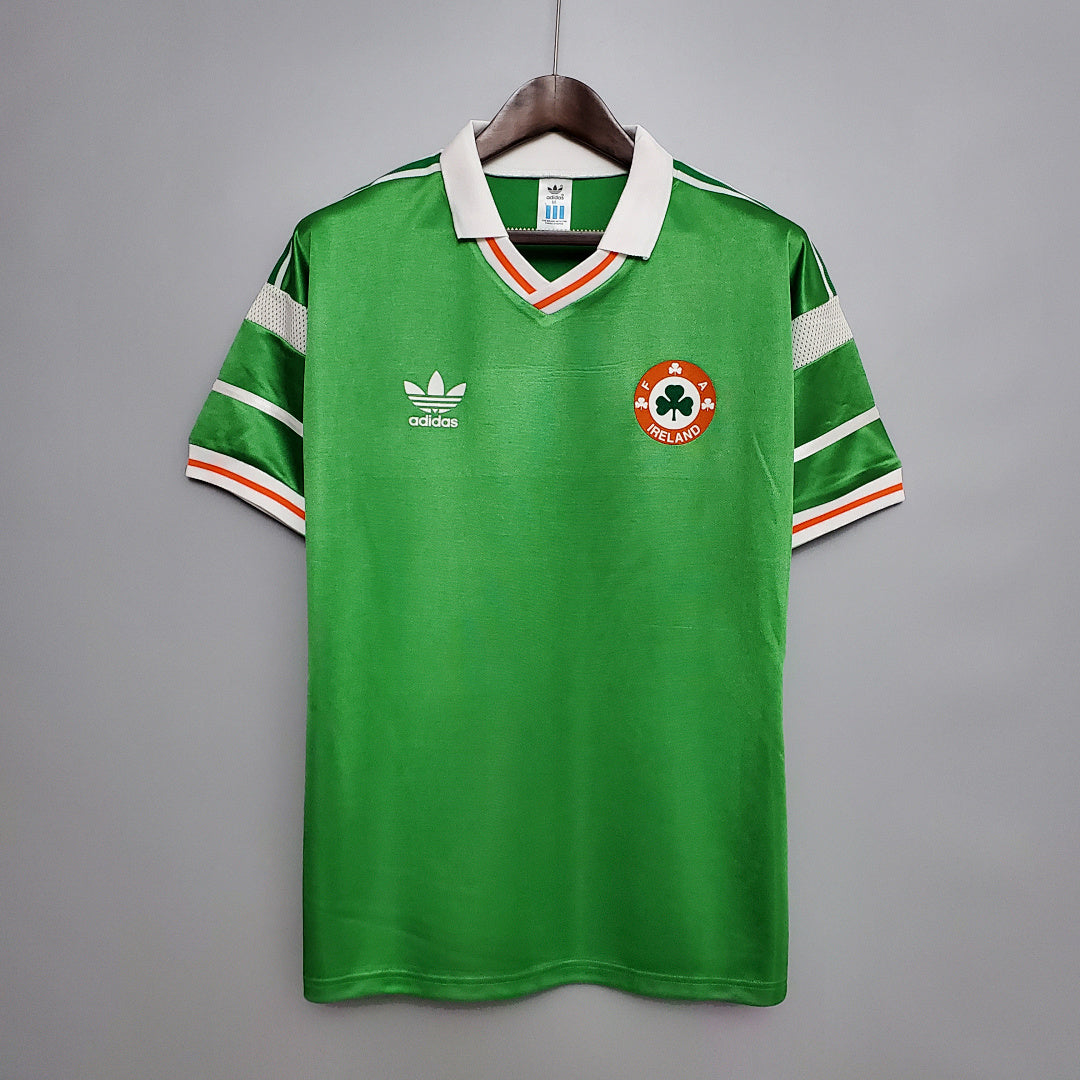 Camiseta Retro Irlanda Local 1988 - frente