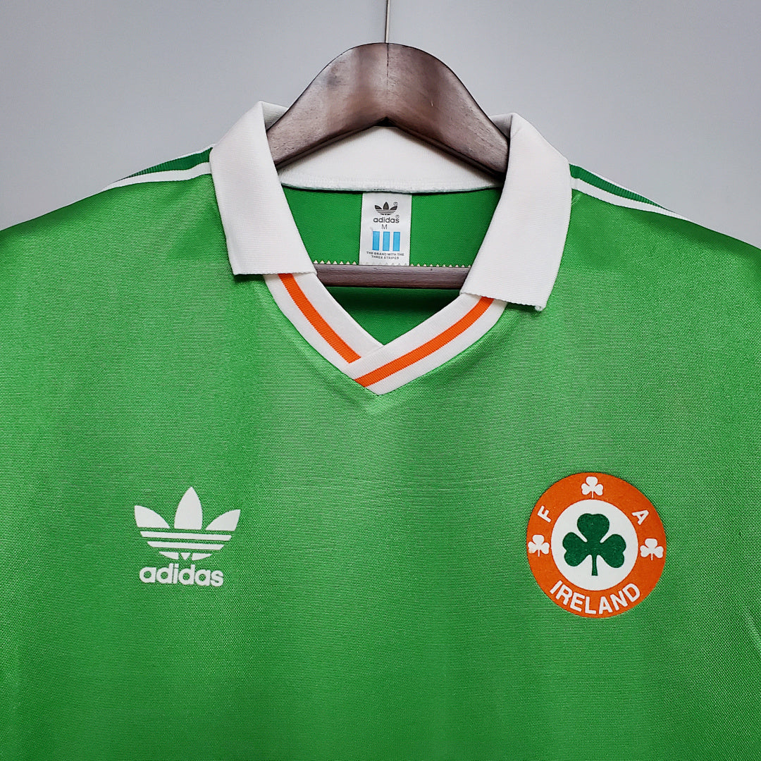 Camiseta Retro Irlanda Local 1988 - espalda