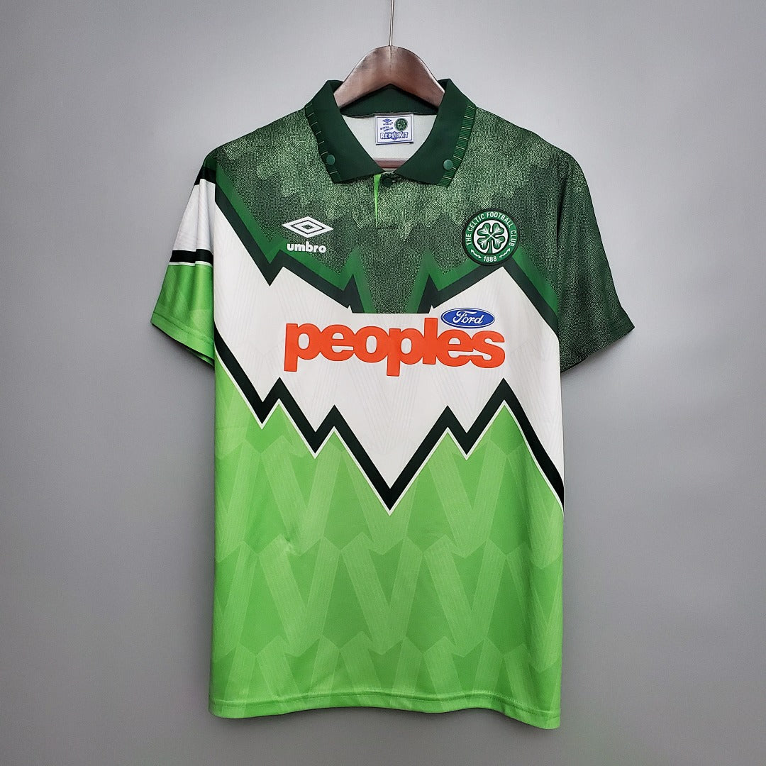 Camiseta Retro Celtic Local 91/92 - frente
