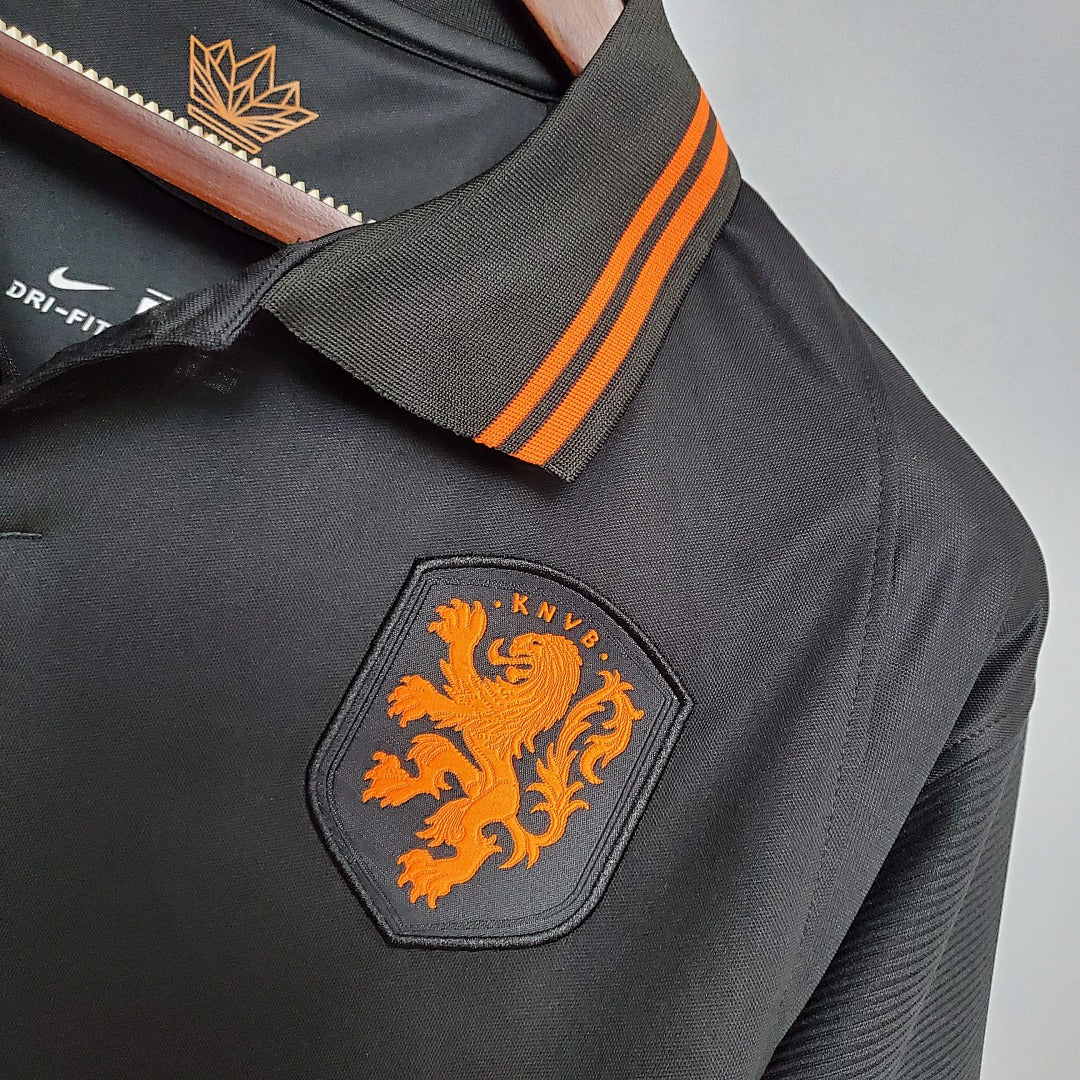 Camiseta Retro Países Bajos Visita 2020 - espalda