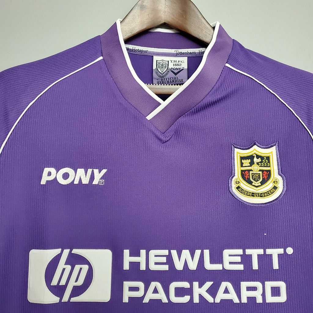 Camiseta Retro Tottenham Hotspur Visita 1998 - espalda