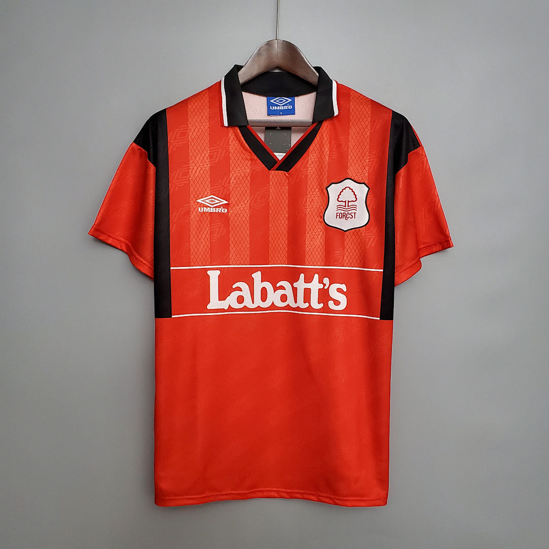 Camiseta Retro Nottingham Forest Roja 94/95 - frente