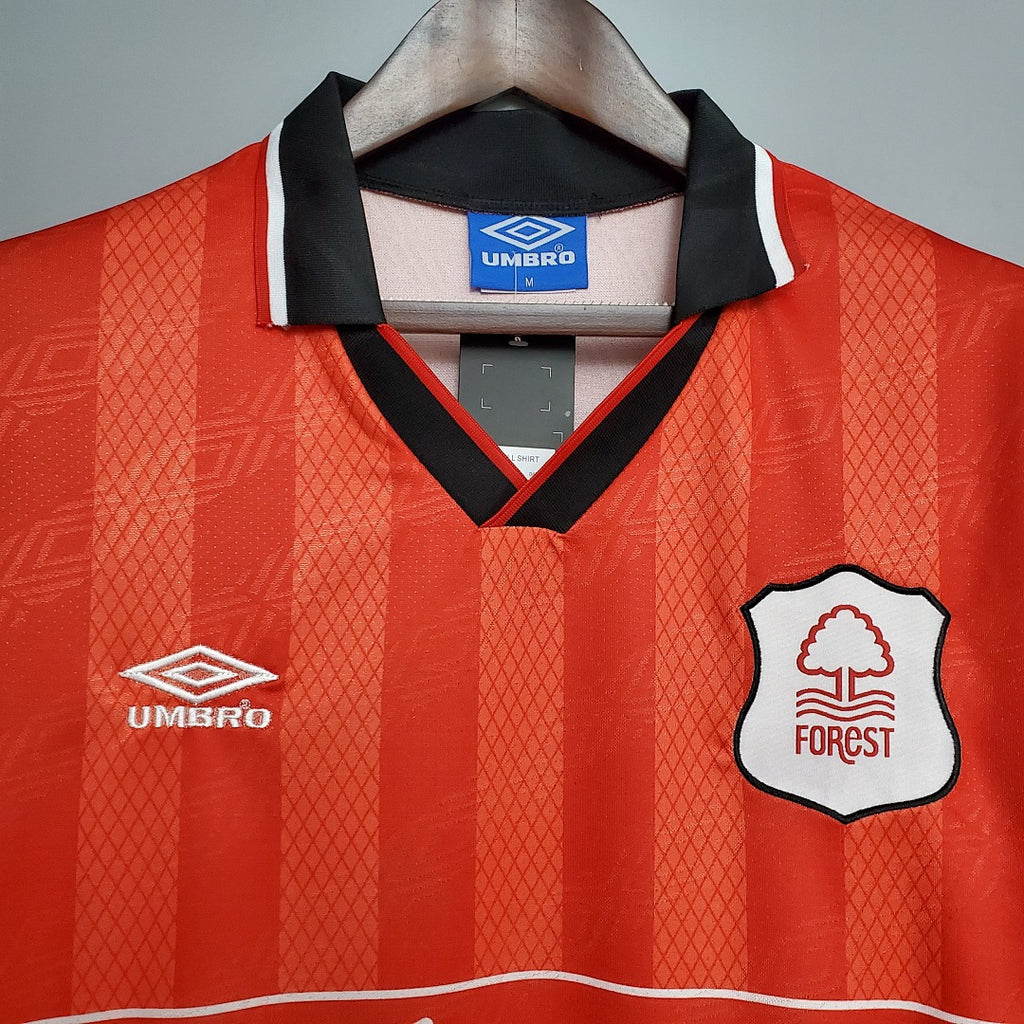 Camiseta Retro Nottingham Forest Roja 94/95 - espalda