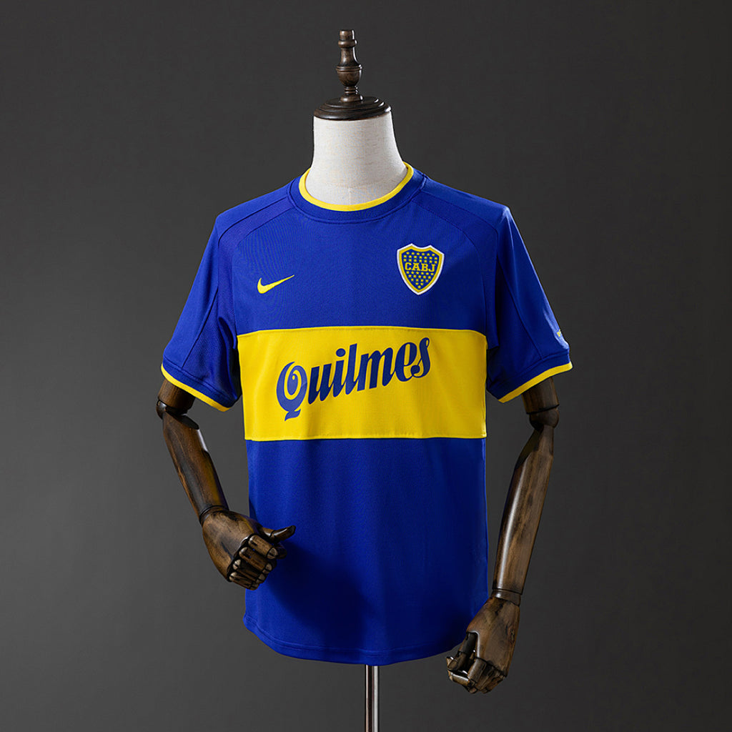 Camiseta Retro Boca Juniors Local 99/00 - frente
