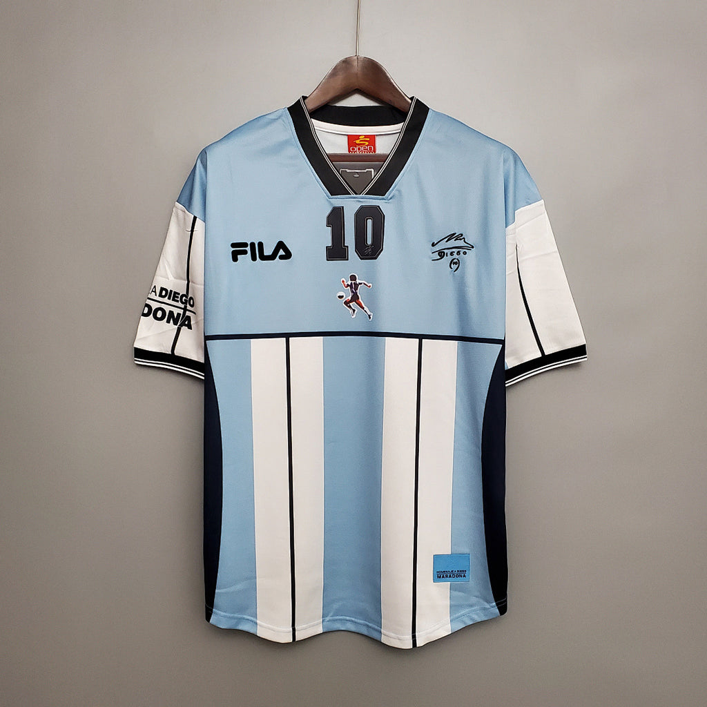 Camiseta Retro Argentina Edición Especial 2001 - frente