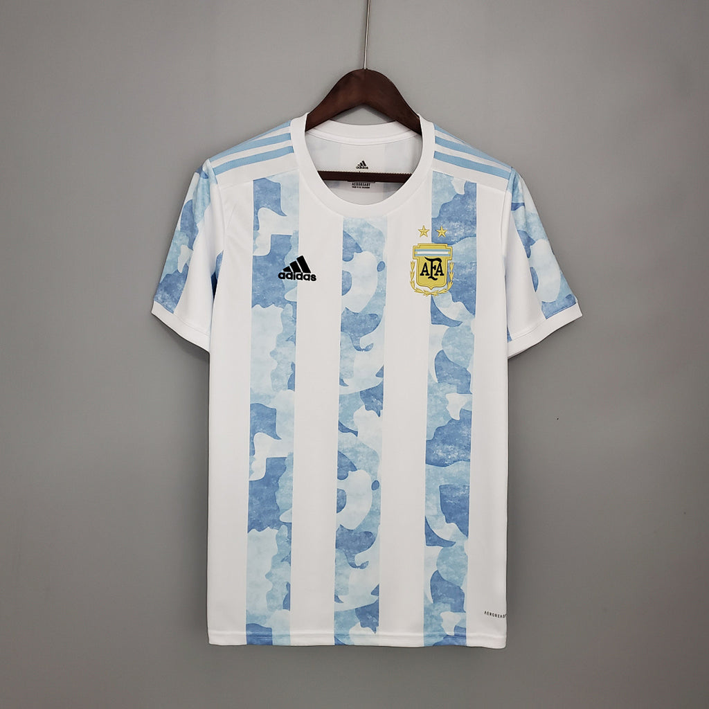 Camiseta Retro Argentina Local 2020 - frente