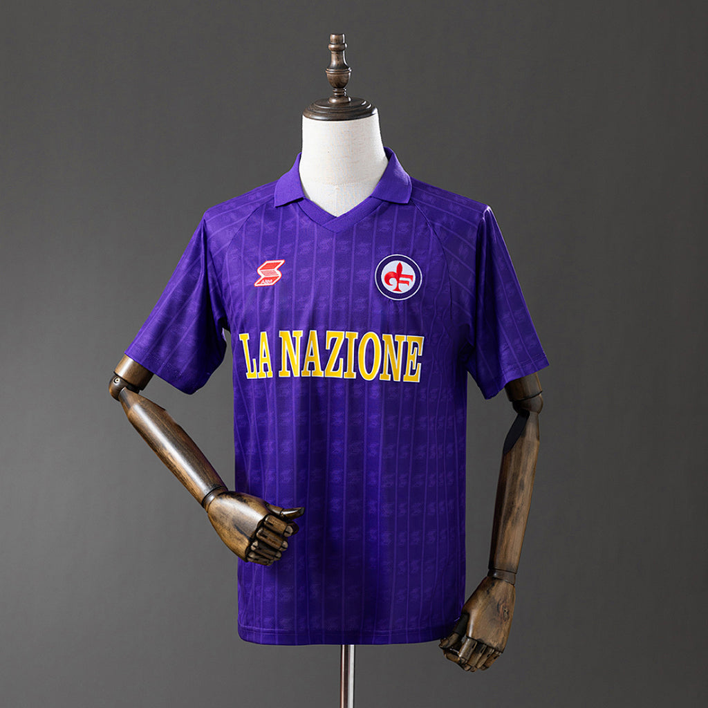 Camiseta Retro Fiorentina Local 89/90 - frente